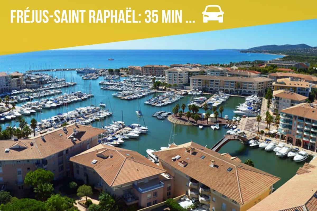 Suite Moulin De La Calade! Vue Tour Hexagonale, Coeur Du Var! Le Luc Exteriér fotografie