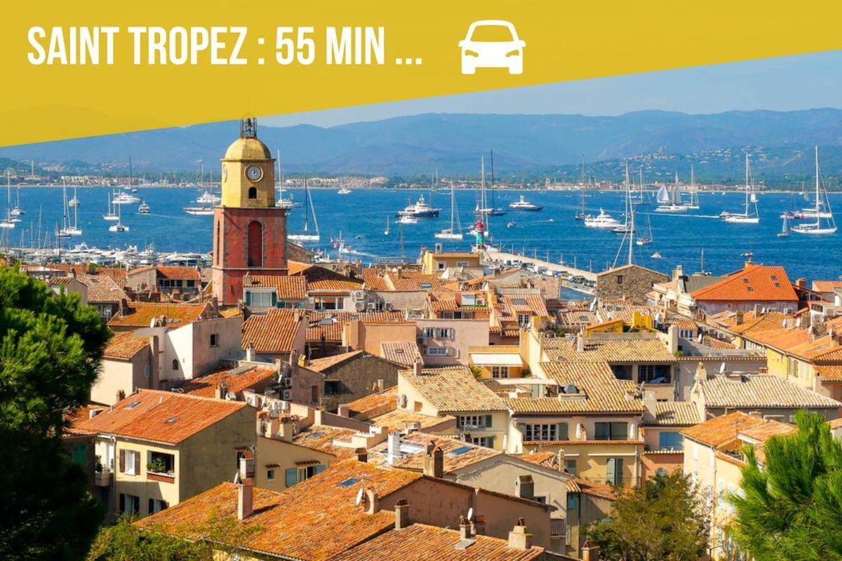 Suite Moulin De La Calade! Vue Tour Hexagonale, Coeur Du Var! Le Luc Exteriér fotografie
