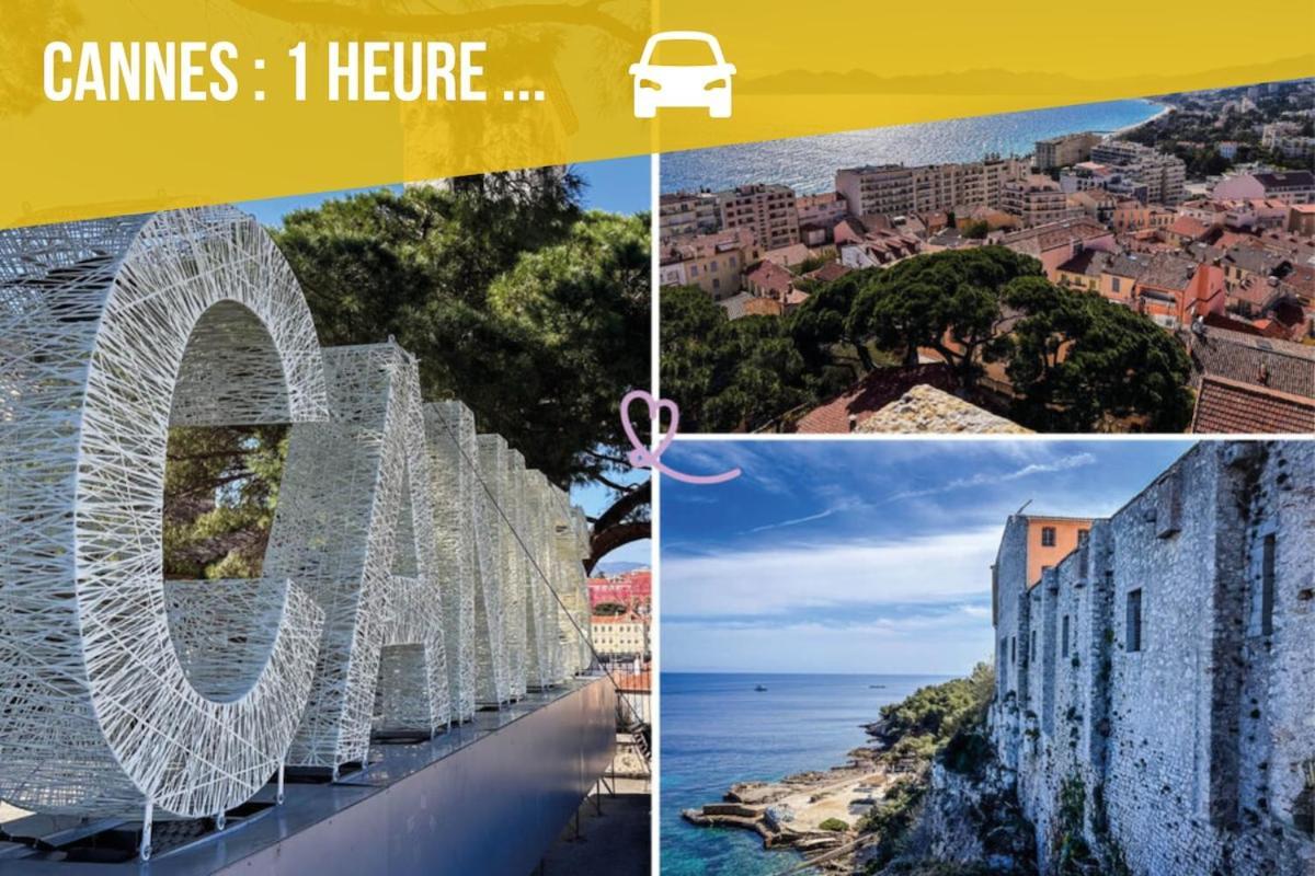 Suite Moulin De La Calade! Vue Tour Hexagonale, Coeur Du Var! Le Luc Exteriér fotografie